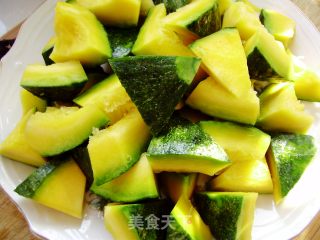 家常菜----豆角烩南瓜的做法步骤：1