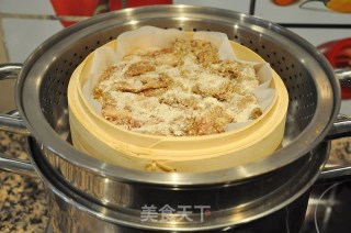 妈妈的味道·米粉蒸肉的做法步骤：9