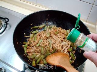 香喷喷“扁豆焖面”的做法步骤：6