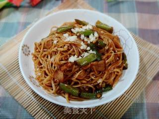 香喷喷“扁豆焖面”的做法步骤：9