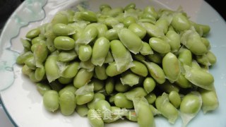 咸菜毛豆炒肉丝-----夏日下饭菜的做法步骤：1