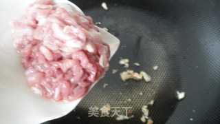 咸菜毛豆炒肉丝-----夏日下饭菜的做法步骤：5