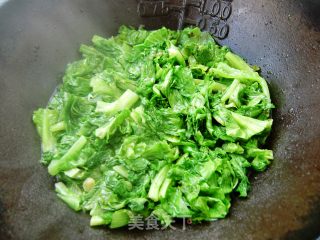 家常小炒----蚝油生菜的做法步骤：3