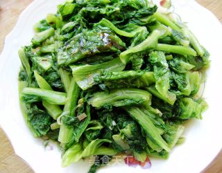 家常小炒----蚝油生菜的做法步骤：6