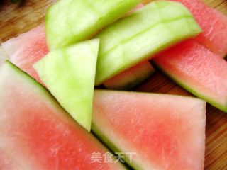 家常主食----西瓜皮馅蒸包的做法步骤：3