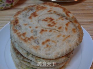 全麦葱花油饼的做法步骤：9