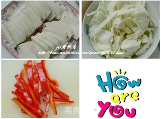 豆腐包菜的做法步骤：1