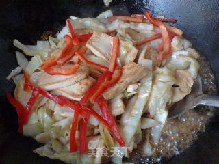豆腐包菜的做法步骤：6