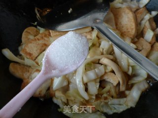 豆腐包菜的做法步骤：7