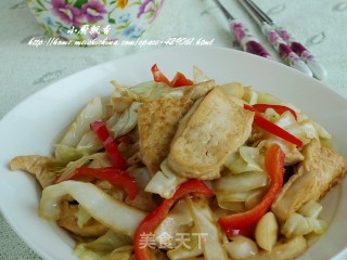 豆腐包菜的做法步骤：9