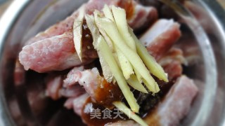 荷香玉米蒸排骨的做法步骤：6
