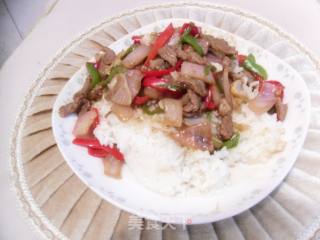 牛肉盖饭的做法步骤：5