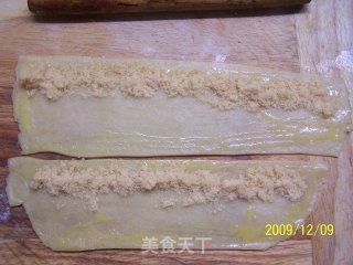 微波炉版肉松迷你小面包的做法步骤：2