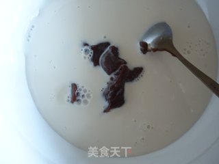 牛奶豆沙水果冰的做法步骤：5