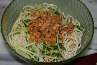 肉酱凉面的做法步骤：5