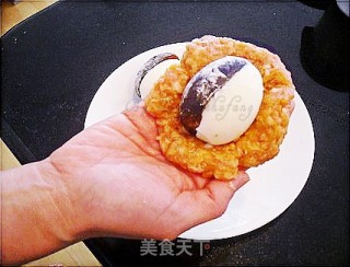 酥皮混蛋的做法步骤：4