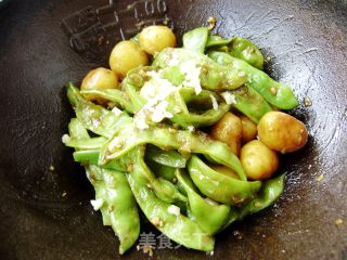 家常菜----豆角焖土豆的做法步骤：7