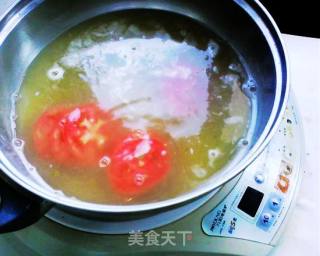 番茄蛋花汤的做法步骤：7