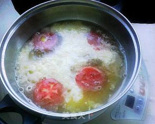 番茄蛋花汤的做法步骤：8