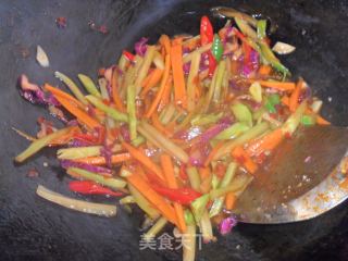 鱼香味————菜根香的做法步骤：6