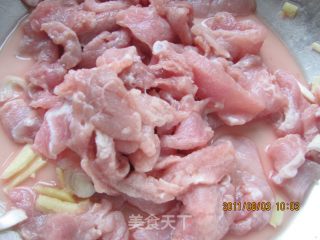 豉香肉片的做法步骤：1