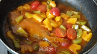 奇异菠萝海鲳鱼的做法步骤：11