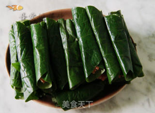 胡椒叶卷肉的做法步骤：14