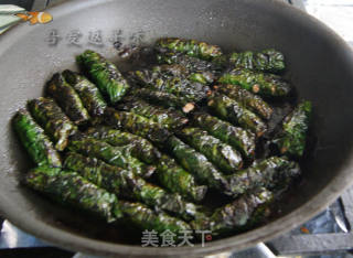 胡椒叶卷肉的做法步骤：18