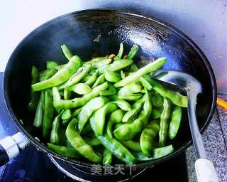 鸡心烧豆角的做法步骤：8