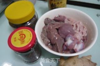卤鹅杂的做法步骤：1