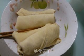 百叶包海鲜汤的做法步骤：3