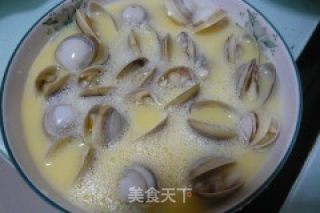 蛤蜊炖蛋的做法步骤：7