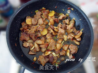 豆干炒肉片 (超详细的家常下饭菜)的做法步骤：10