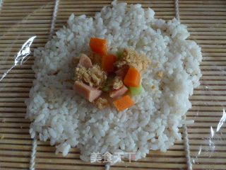 【花样寿司】----卡通饭团的做法步骤：3