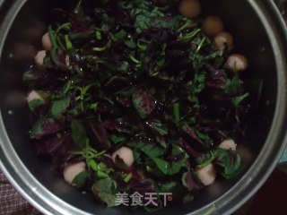 苋菜虾丸汤的做法步骤：10