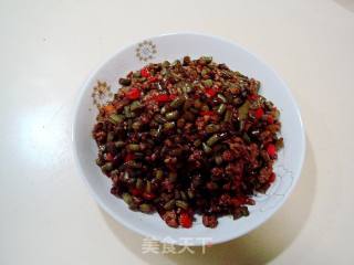 肉末炒酸角的做法步骤：9