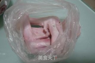 腊味鹅掌的做法步骤：3