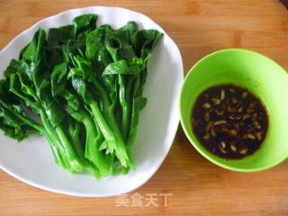 【夏季小凉菜】凉拌芥蓝的做法步骤：4