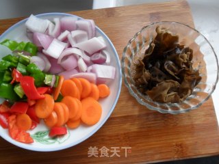 田园五花肉的做法步骤：2