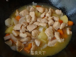 咖喱鸡饭的做法步骤：7