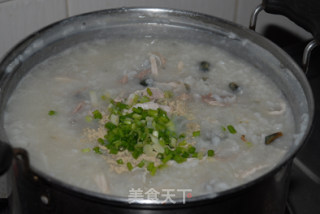 皮蛋瘦肉粥的做法步骤：12