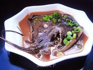 酱烧老板鱼的做法步骤：8