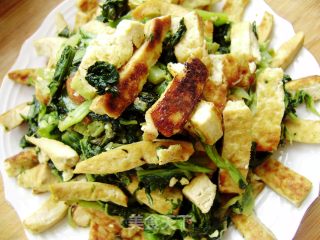 家常菜----小白菜炒豆腐的做法步骤：8