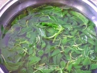 【家庭快手小炒】苋菜炒鸡蛋的做法步骤：3
