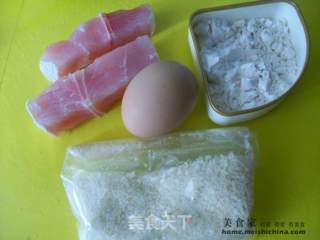 宝宝吃的香@@简易西式早餐~~美味酥炸鱼条的做法步骤：1