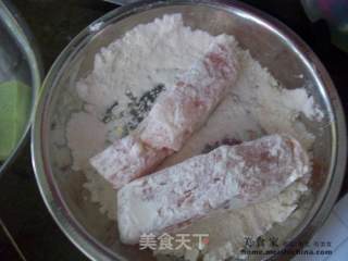 宝宝吃的香@@简易西式早餐~~美味酥炸鱼条的做法步骤：2