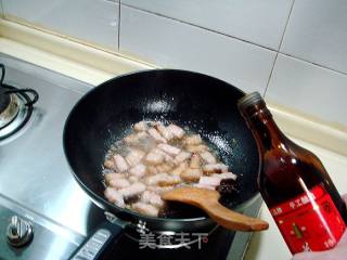 蘑菇焖肉面的做法步骤：4