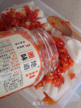 剁椒泡萝卜的做法步骤：5