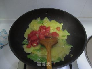土豆辣椒西红柿的做法步骤：3