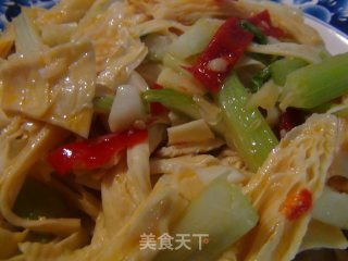 剁椒腐竹的做法步骤：6